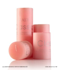 شمع استوانه ای 4 عددی قطر 5 سانت رنگ صورتی