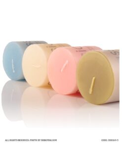 شمع عطری استوانه ای سایز کوچک