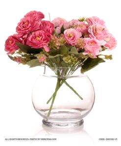 دسته گل مصنوعی قرمز مدل 382-5