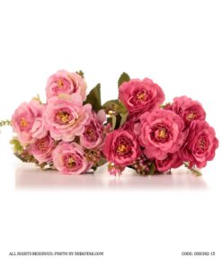 دسته گل مصنوعی قرمز مدل 382-5