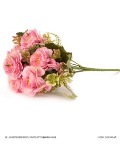 دسته گل مصنوعی قرمز مدل 382-5