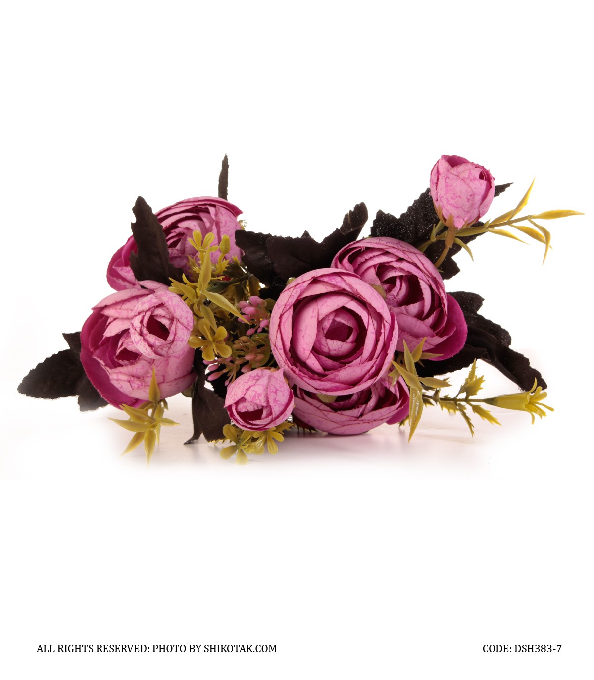 دسته گل مصنوعی پائونیا مدل 383-7