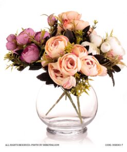 دسته گل مصنوعی پائونیا مدل 383-7