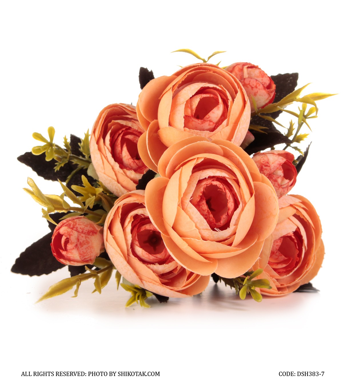 دسته گل مصنوعی پائونیا مدل 383-7