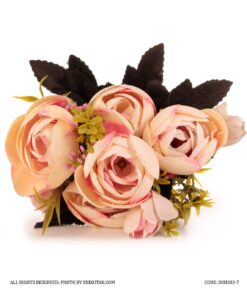 دسته گل مصنوعی پائونیا مدل 383-7