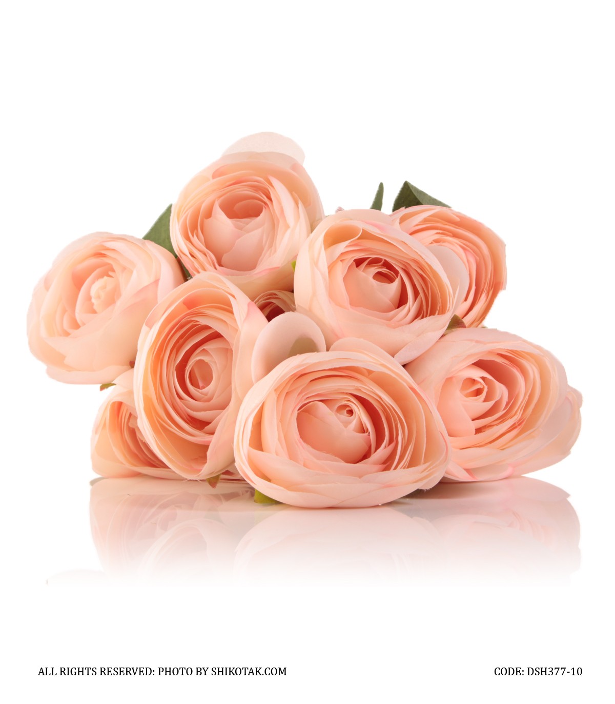 دسته گل مصنوعی خاص گلبهی مدل 377-10