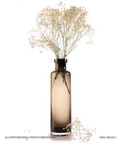 گلدان بلوری طرح بطری