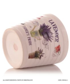 گلدان سفالی گل طبیعی طرح آبپاش