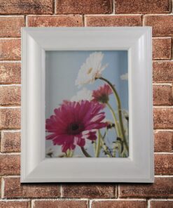 قاب عکس سفید دیواری پلاستیکی مدل فرانسیس