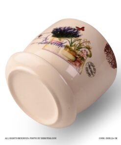 گلدان سرامیکی طرح Lovely Lavender