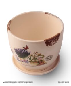 گلدان سرامیکی طرح Lovely Lavender