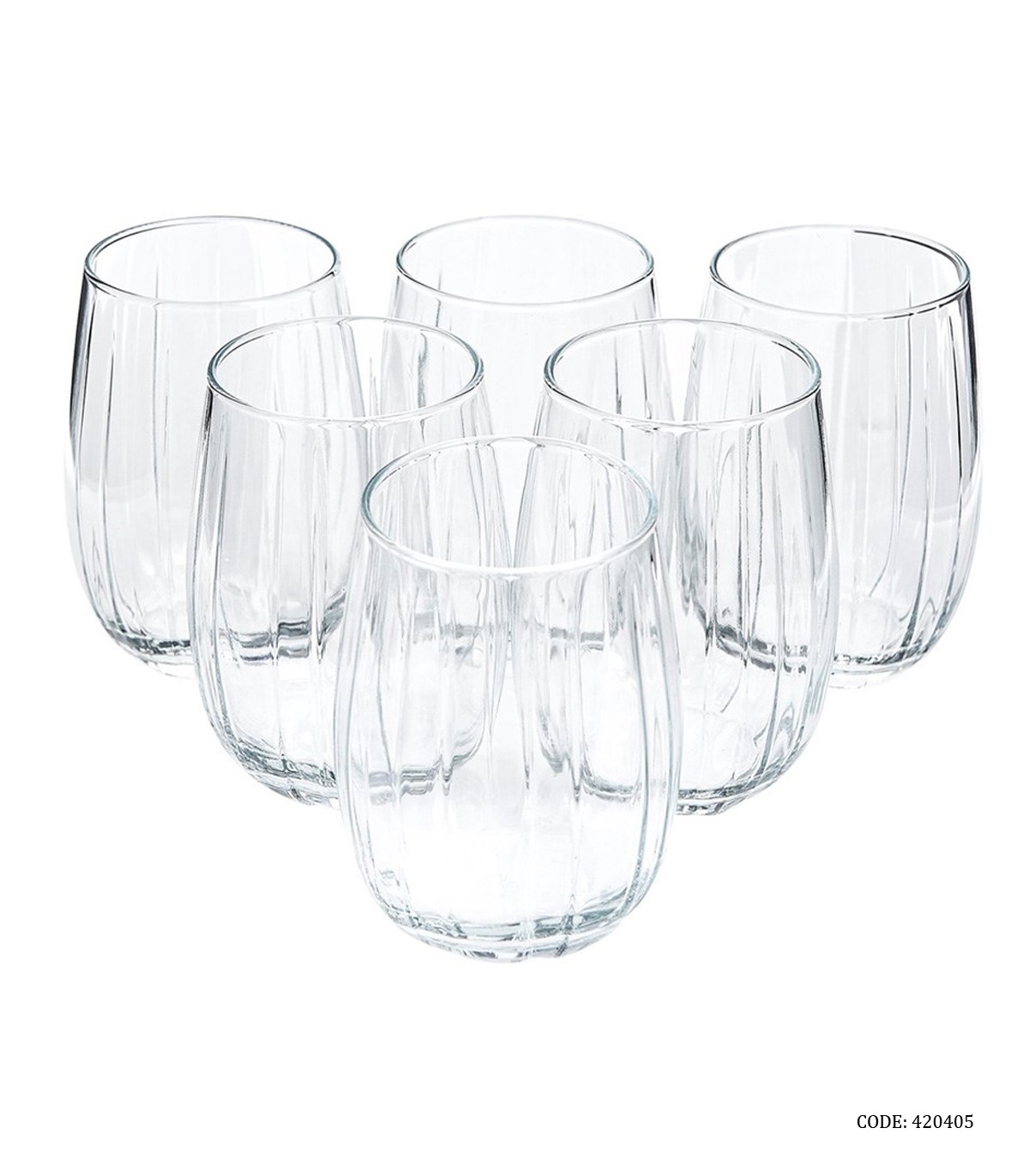 نیم لیوان شیشه ای ترک شش عددی