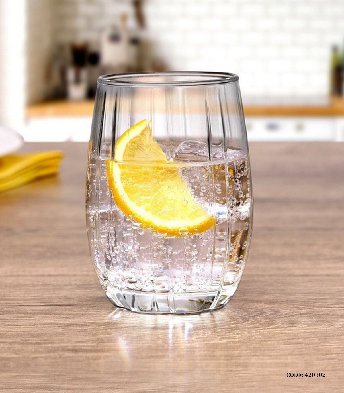 نیم لیوان شیشه ای ترک شش عددی