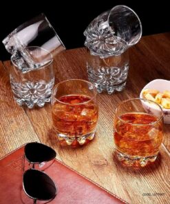 لیوان پافیلی ترک شیشه ای شش عددی