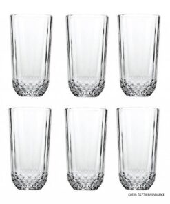 لیوان شربت خوری شیشه ای ترک پاشا باغچه مدل Diony