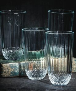 لیوان شربت خوری شیشه ای ترک پاشا باغچه مدل Diony