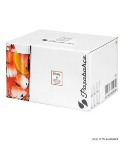 لیوان شربت خوری شیشه ای ترک پاشا باغچه مدل Diony