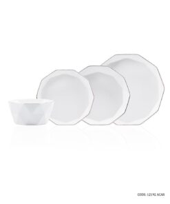 سرویس چینی ترک شش نفره 24 پارچه مدل Diamond