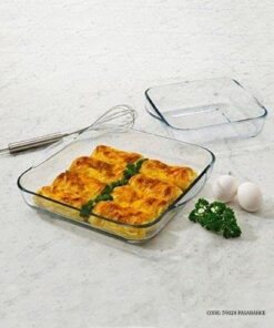 تابه پیرکس مرغ خوری ترک مستطیل طرح Borcam