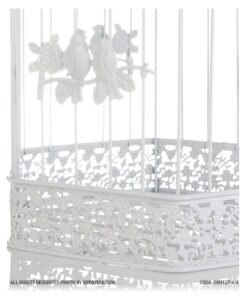 قفس تزئینی چندضلعی دو سایز بزرگ