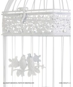 قفس تزئینی چندضلعی دو سایز بزرگ