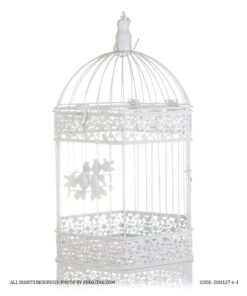 قفس تزئینی چندضلعی دو سایز بزرگ