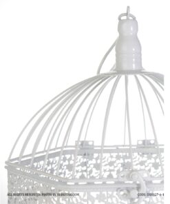 قفس تزئینی چندضلعی دو سایز بزرگ