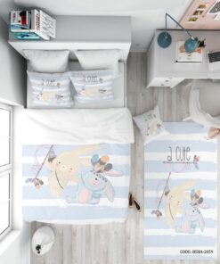 روتختی پسرانه 4 تکه مدل Cute Rabbit