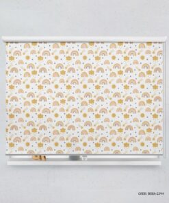 پرده شید اتاق دخترانه و پسرانه مدل Cute Rainbow