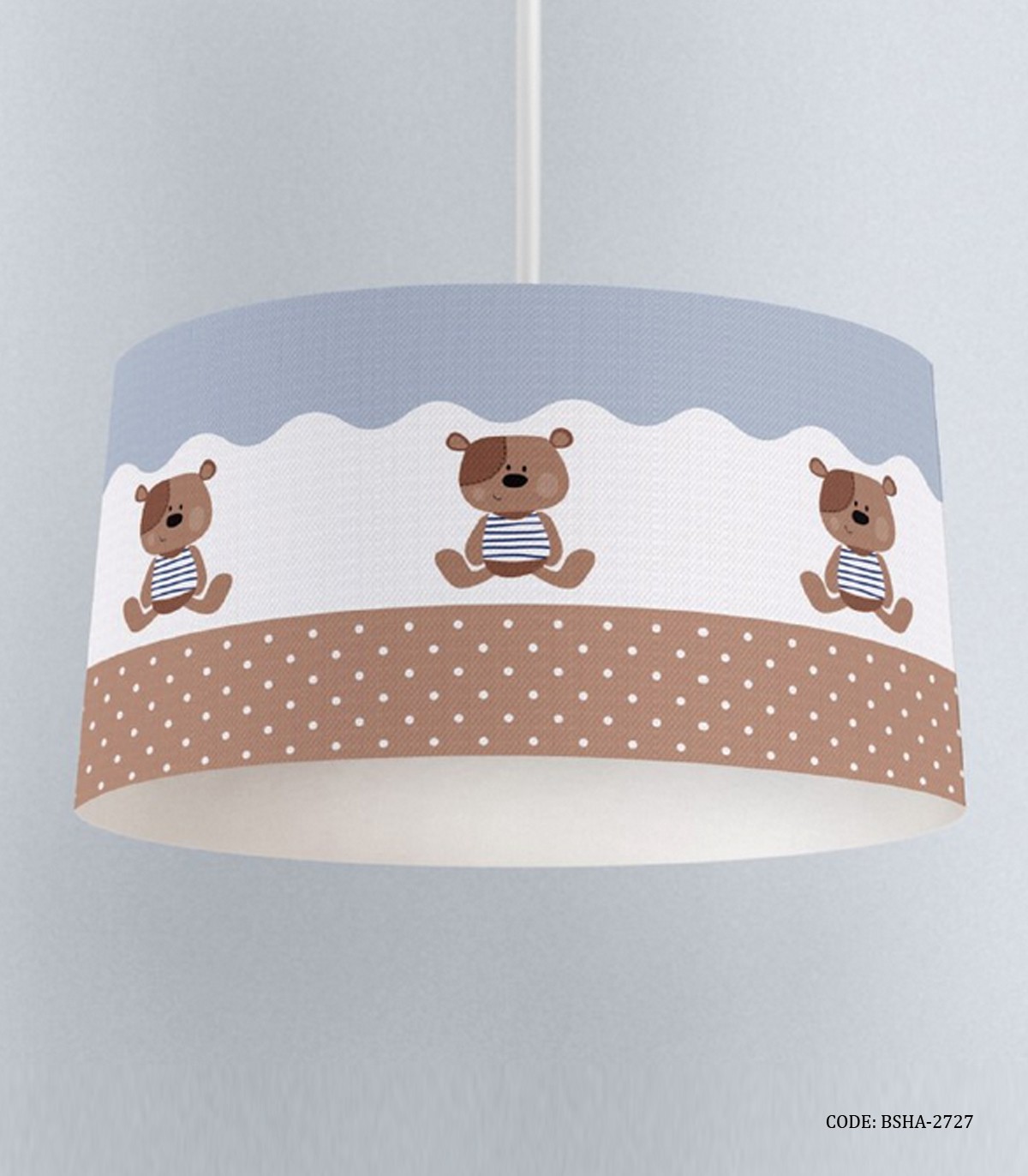 لوستر اتاق کودک پسر طرح خرس مدل Little Bear