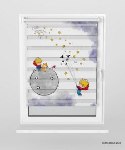 پرده زبرا کودک پسرانه مدل شازده کوچولو