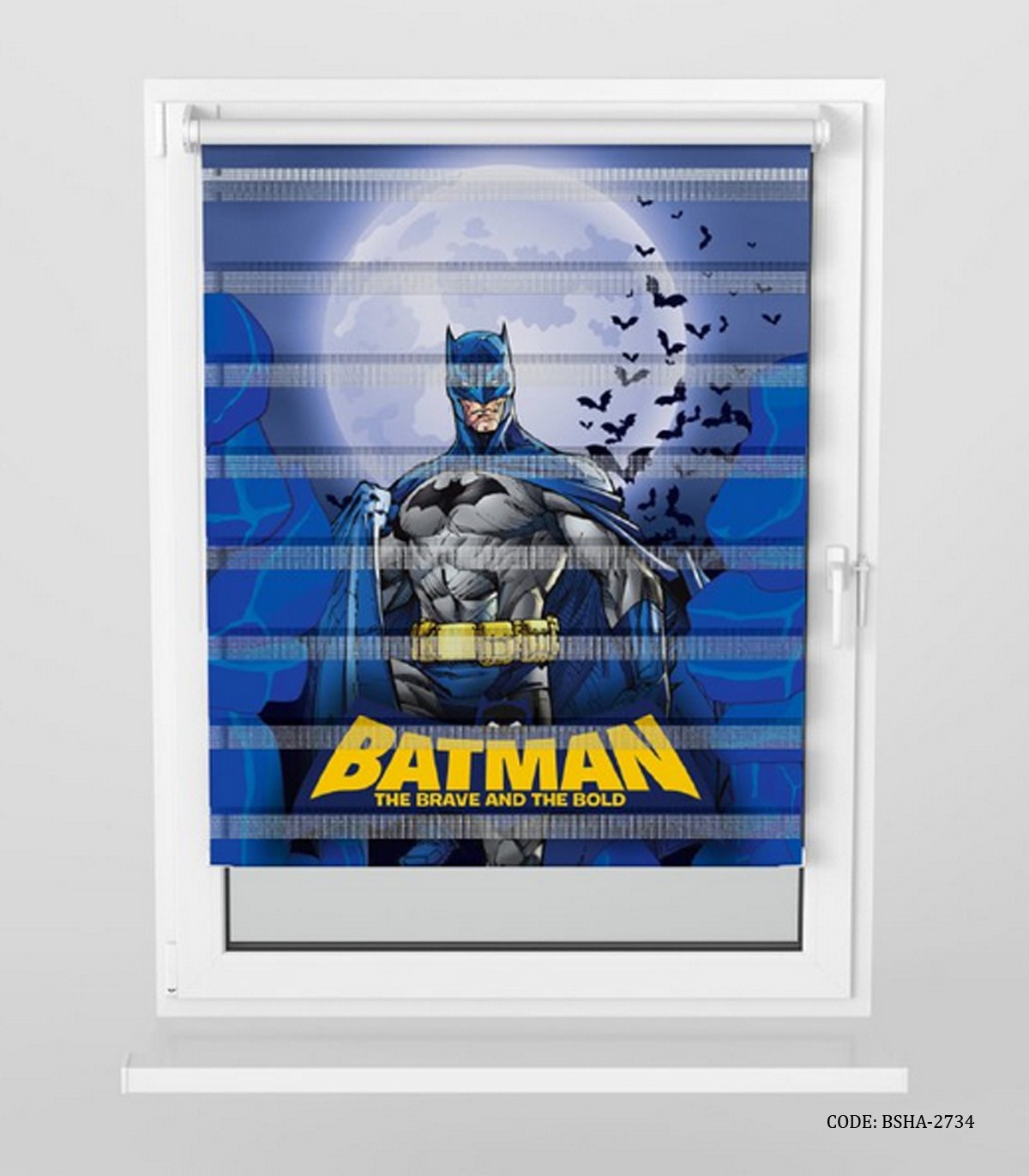 پرده زبرا پسرانه مدل انیمیشن BATMAN