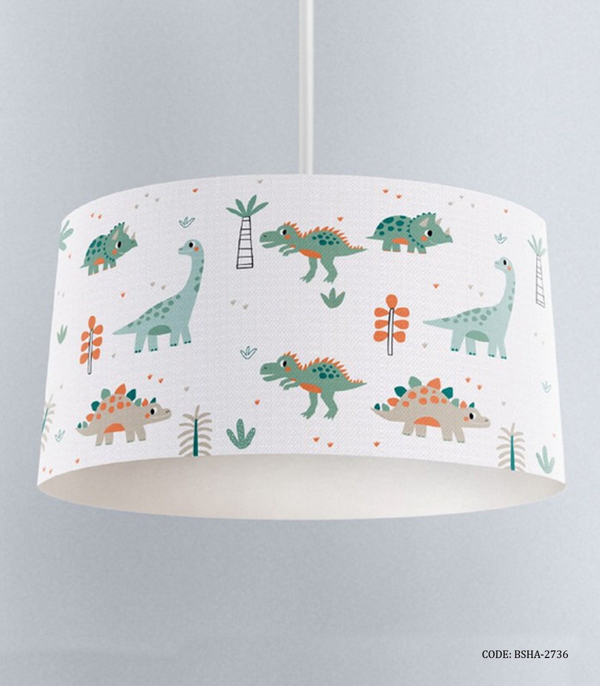 لوستر اتاق کودک پسر طرح دایناسوز مدل Cute and Whild