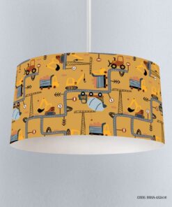 لوستر کودک پسرانه طرح جرثقیل مدل Vehicles