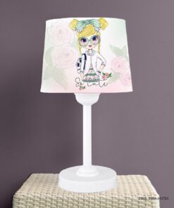 آباژور دخترانه طرح دختر مدل So Cute Girl