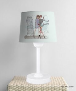 آباژور دخترانه طرح برج پیزا مدل Friends Love