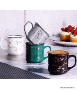 ماگ قهوه خوری سرامیکی ترک پرسلن MARBEL کوچک