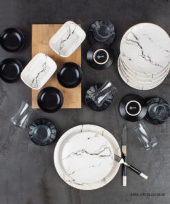 سرویس صبحانه خوری ترک 6 نفره 25 پارچه سرامیکی مدل Majori