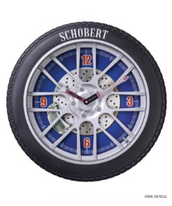 ساعت دیواری مدرن شوبرت طرح تایر مدل 5212