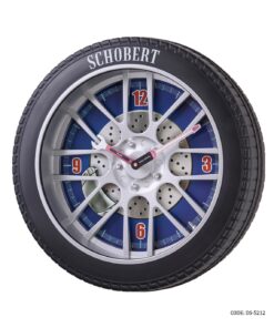 ساعت دیواری مدرن شوبرت طرح تایر مدل 5212