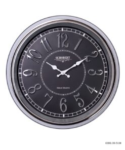 ساعت دیواری فلزی سیلور کوچک شوبرت مدل 5138