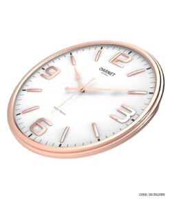 ساعت دیواری گرد رزگلد قاب پلاستیکی گارنت مدل 5020