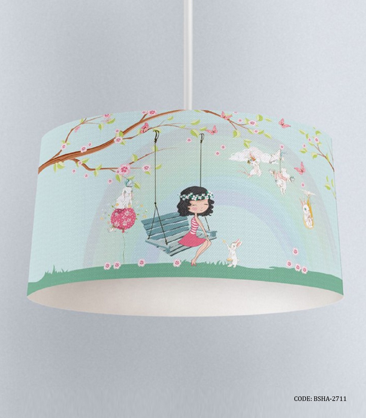 لوستر اتاق کودک دخترانه مدل Spring Girl