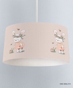 لوستر اتاق کودک دخترانه مدل خرگوش ملوس
