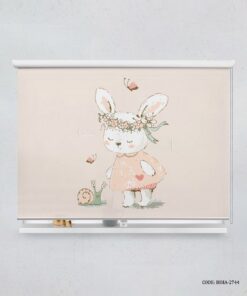 پرده شید اتاق کودک دخترانه مدل خرگوش ملوس