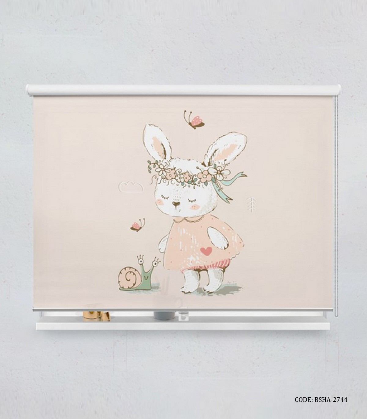 پرده شید اتاق کودک دخترانه مدل خرگوش ملوس