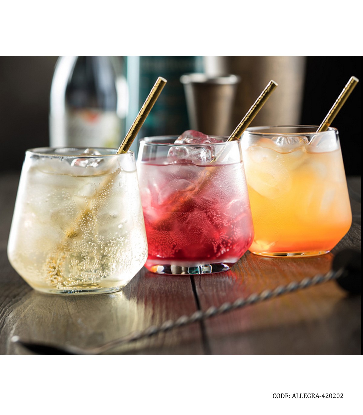 شات بلوری ترک بسته 6 عددی ALLEGRA