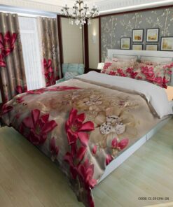 لحاف روتختی گل دار دو نفره و یک نفره طرح الما