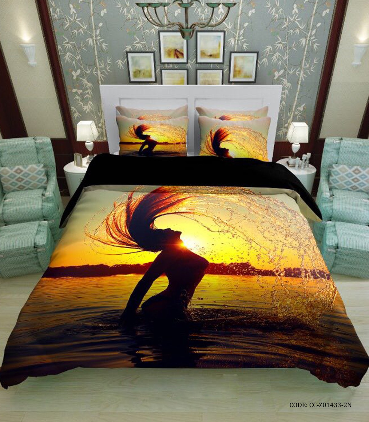 سرویس روتختی طرح غروب آفتاب آیسن