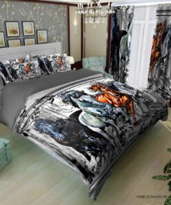 سرویس روتختی سه بعدی آبرنگی طرح اسب مدل آتیلا